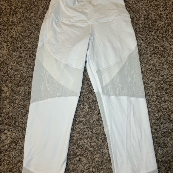 Victoria secret white mesh leggings size medium - Picture 1 of 4